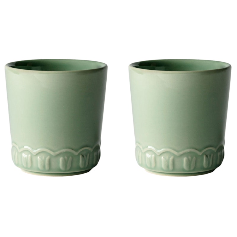 Tulipa Cup 20 cl 2-pack, Verona Green