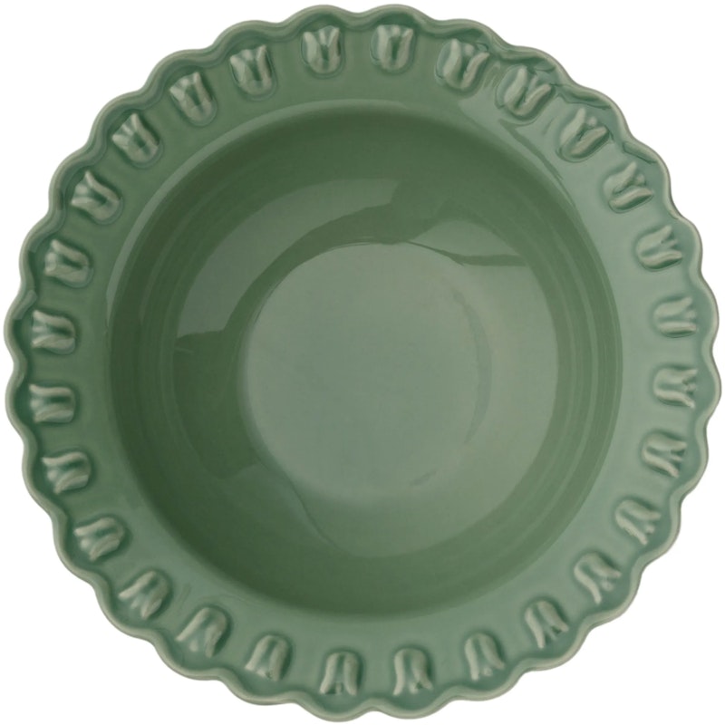 Tulipa Serving Bowl 30 cm, Verona Green