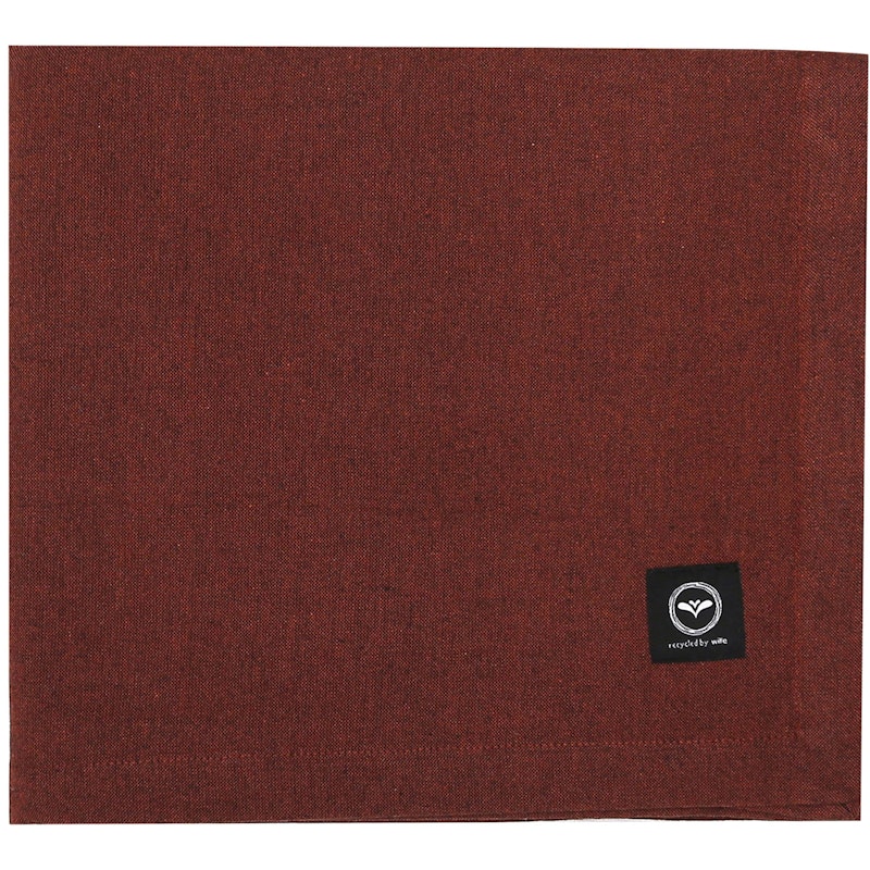 Elin Table Cloth 140x250 cm, Rust/Black