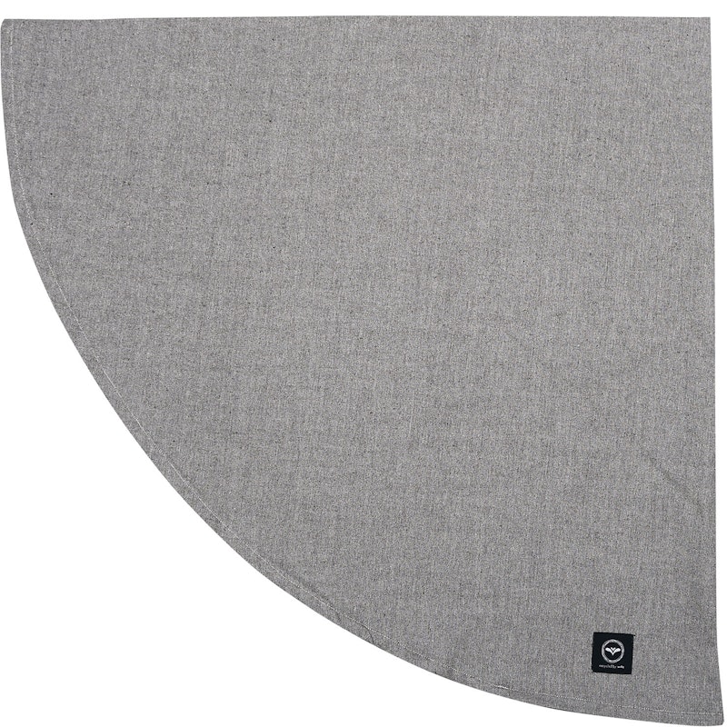 Hedvig Table Cloth Treated 160 cm Round Chambray, Light Brown