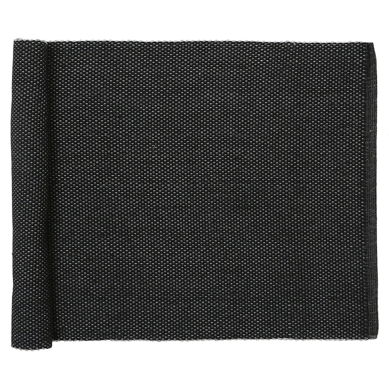 Kalle Table Runner 33x120 cm, Dark Grey/Black