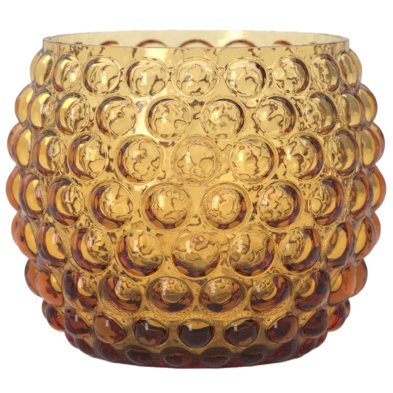 Ebba Candle Holder 18 cm, Amber