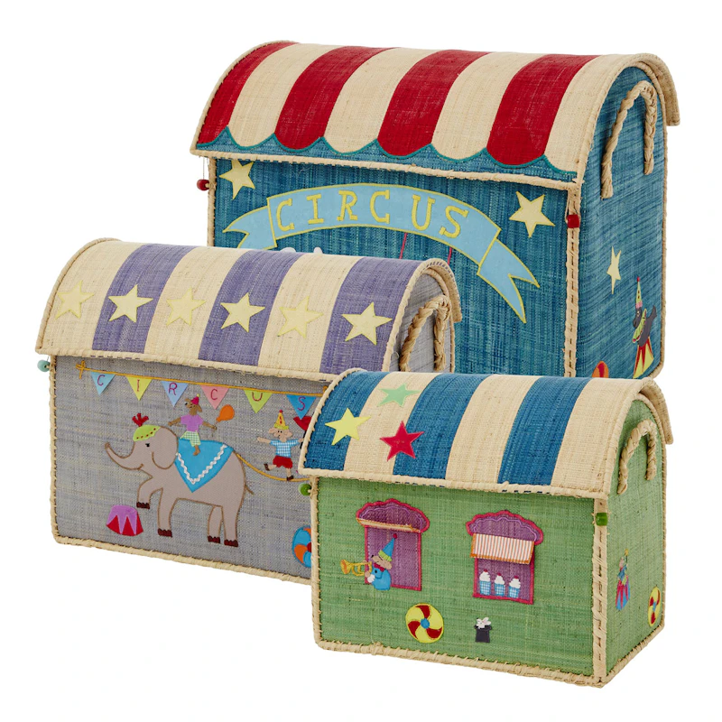 Storage Basket 3 Pieces, Circus