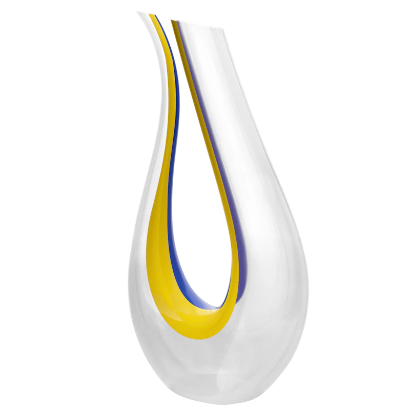 Amadeo Decanter, Blue / Yellow