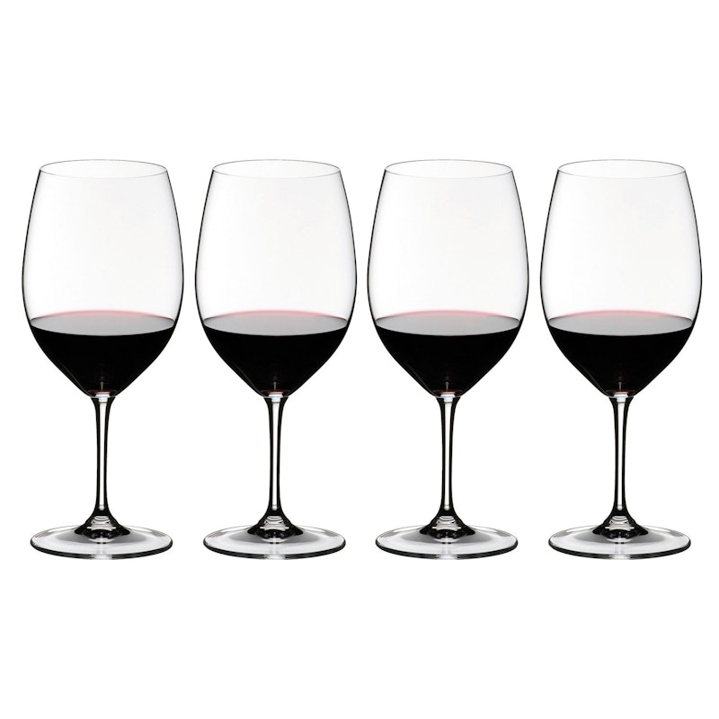 Four 265th Anniversary Cabernet/Merlot Wine Glasses 4-pack