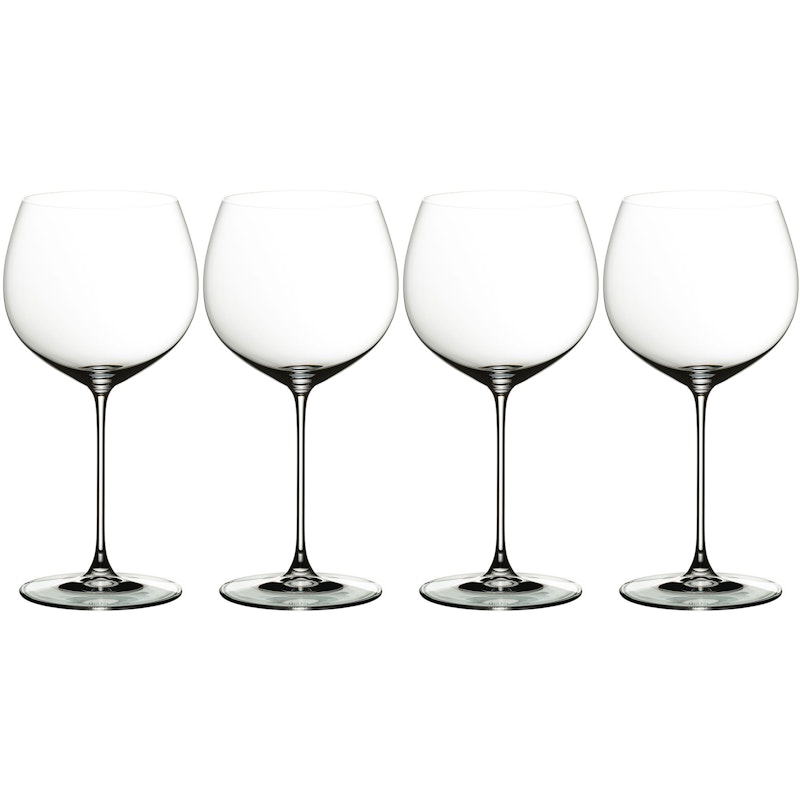 Veritas Oaked Chardonnay Wine Glass 4-pack