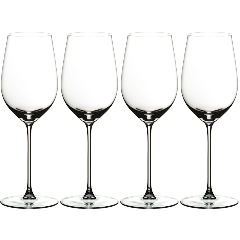 Veritas Riesling/Zinfandel Wine Glass 4-pack