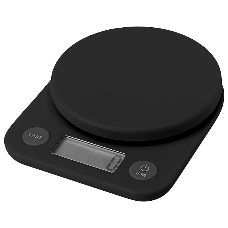 Foodie Kitchen Scale, Black