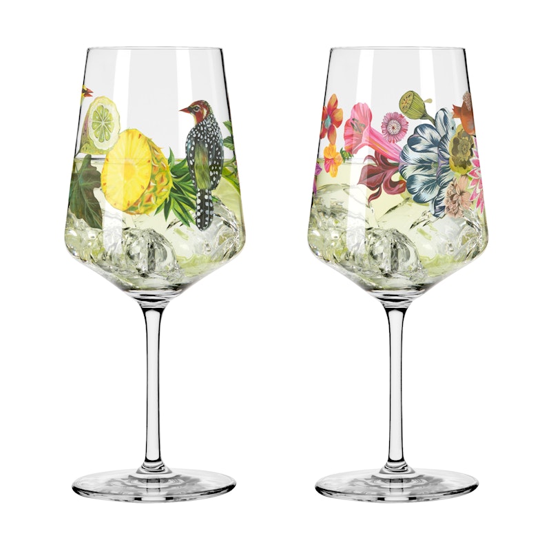 Sommertau Wine Glasses 2-pack, #5 & 6