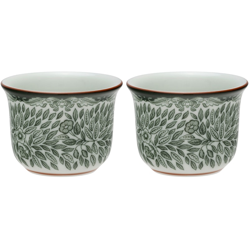Ostindia Floris Egg Cup 2-pack, Green