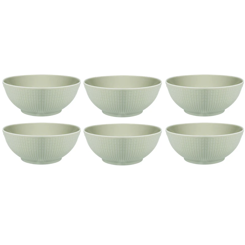 Swedish Grace Bowl 30 cl 6-pack, Meadow (Light Green)