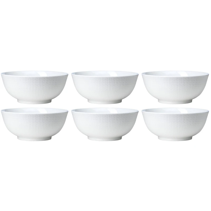 Swedish Grace Bowl 60 cl 6-pack, Snow (White)