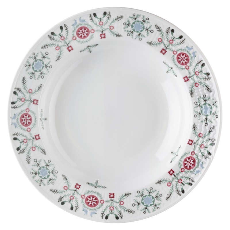 Swedish Grace Deep Plate 25 cm, Winter