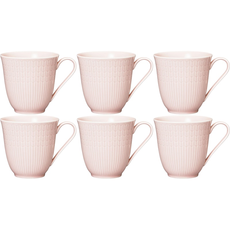 Swedish Grace Mug 30 cl 6-pack, Rose (Pink)