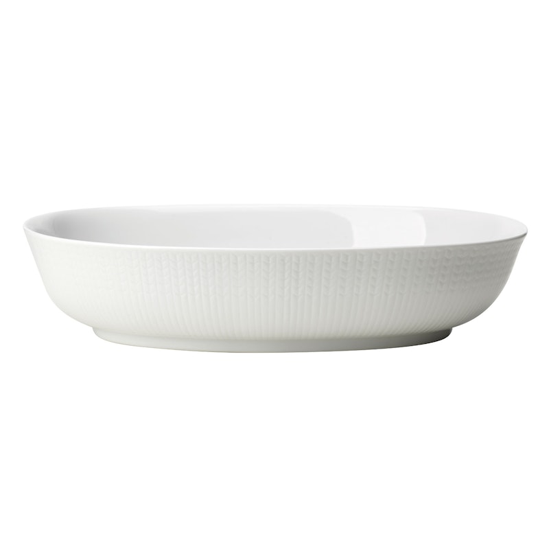 Swedish Grace Ovenproof Dish 20x28 cm, Snow (White)