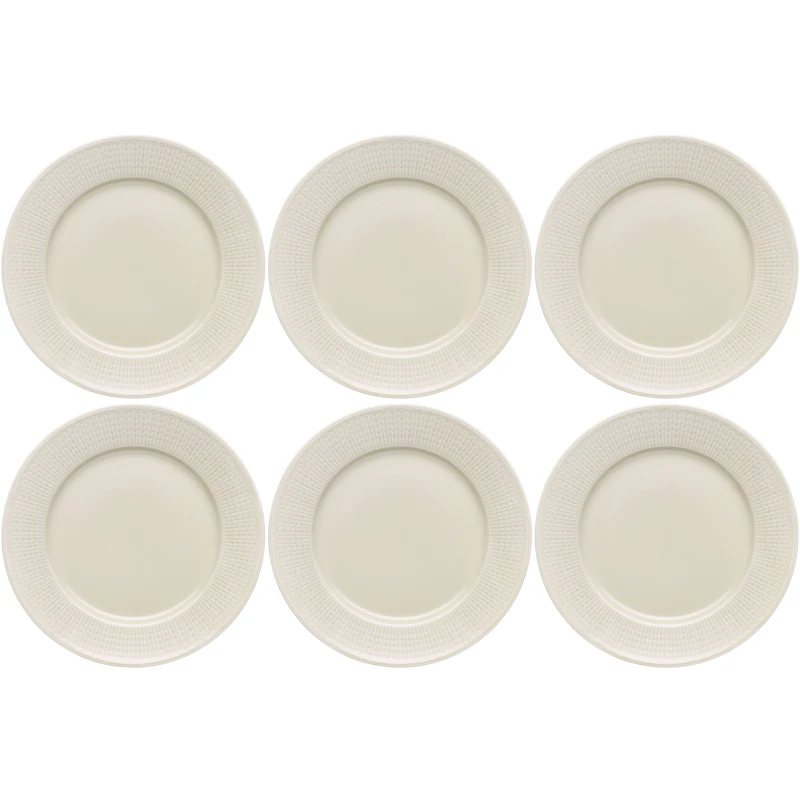 Swedish Grace Plate 27 cm 6-pack, Oat (Beige)
