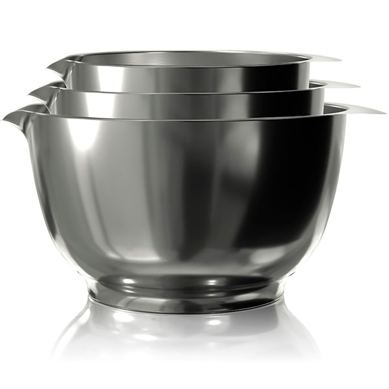 Margrethe Bowl Set 3-pack Steel