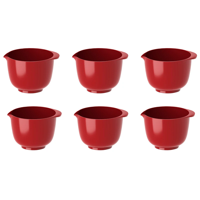 Margrethe Mini Bowl 25 ml 6-pack, Red