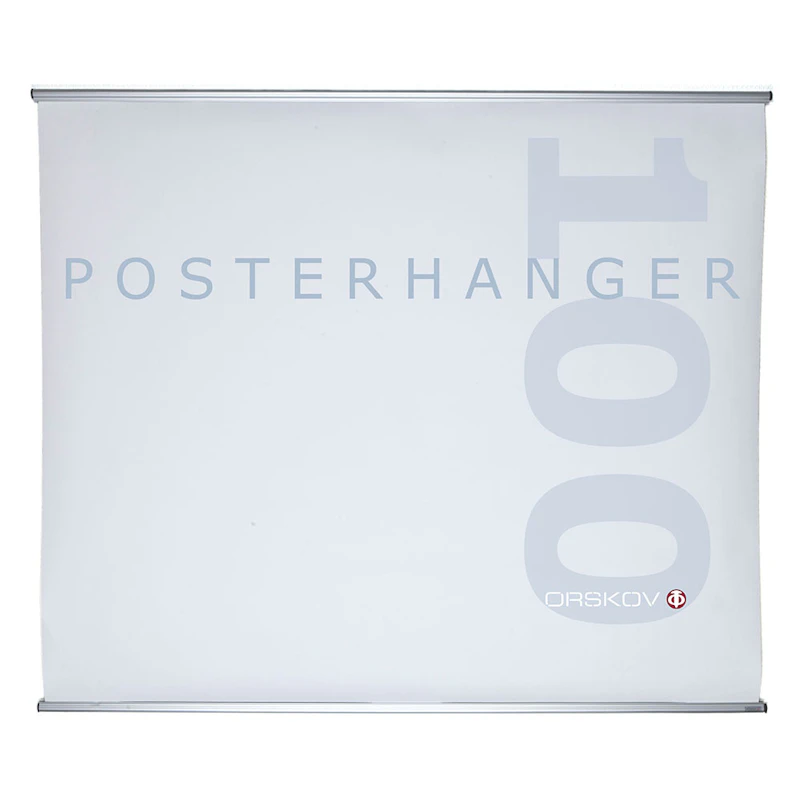 Posterhanger 100cm, Aluminium