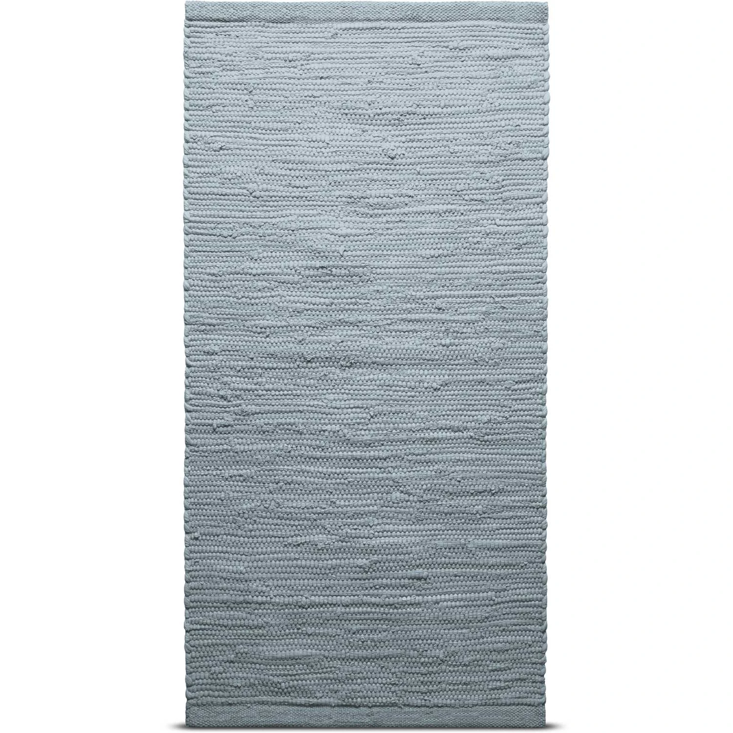 Cotton Rug Light Grey, 75x200 cm from Rug Solid | RoyalDesign