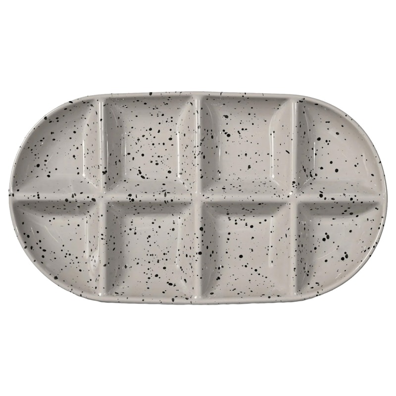 Ditte Serving Bowl 20x36 cm, Grey