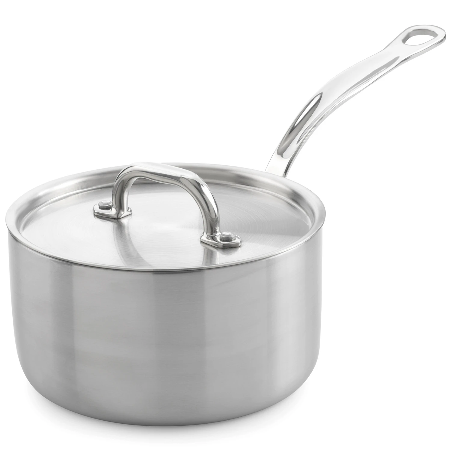 Saucepan With Lid Stainless Steel, 1,5 L | RoyalDesign