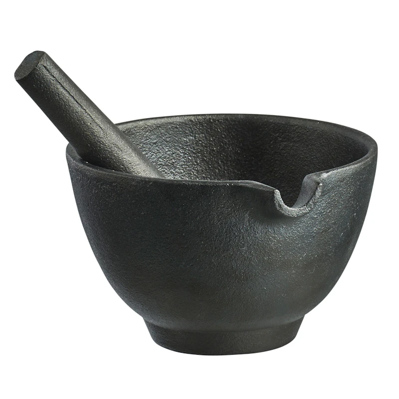 Nabe Mortar With Pestle, Black