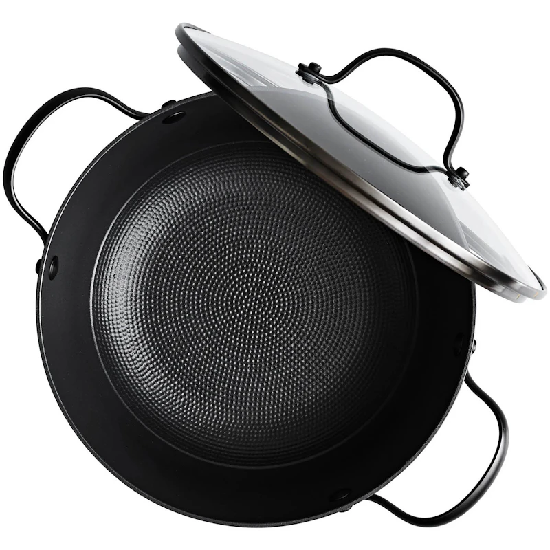 Sauté Pan Lightweight Cast Iron With Non-stick Coating Ø24 cm, Black