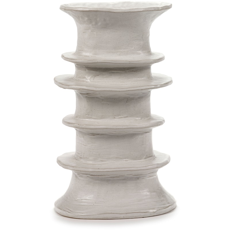 Billy Vase 04 L White