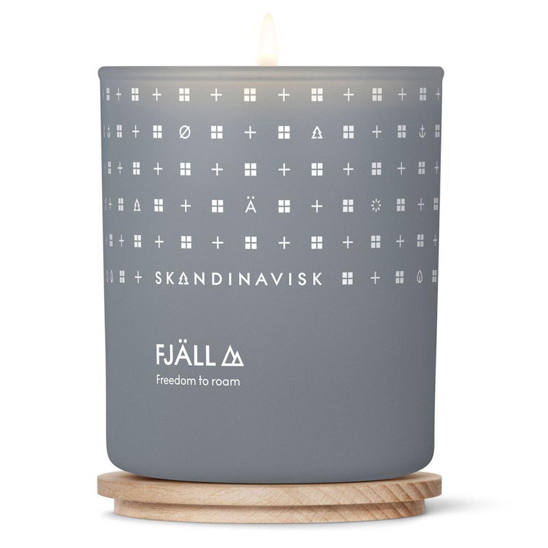 FJÄLL Scented Candle With Lid 200 g