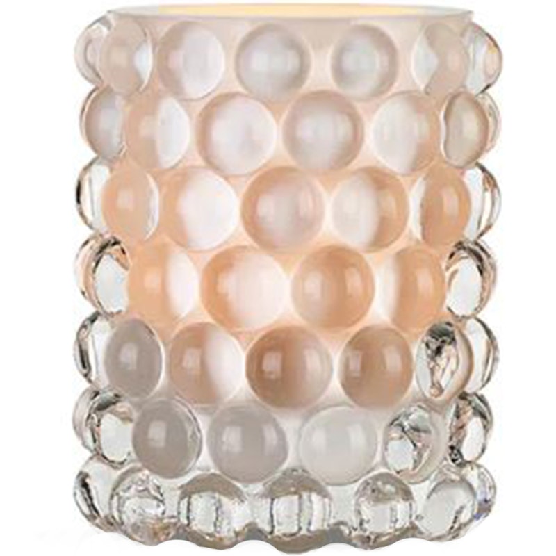 Hurricane Boule Candle Holder 12 cm, White