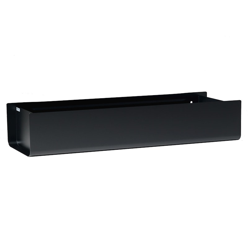 Jorda Balcony Box Black, 100 cm