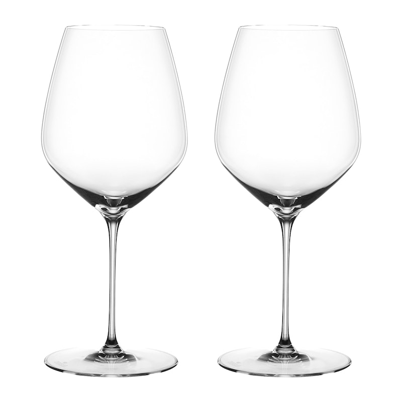 HI-LITE Burgundy Glass 2-pack