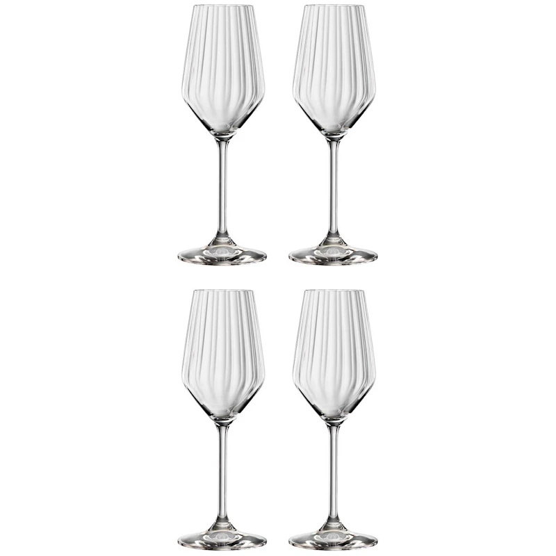 Lifestyle Champagne Glass 31 cl, 4 Pcs