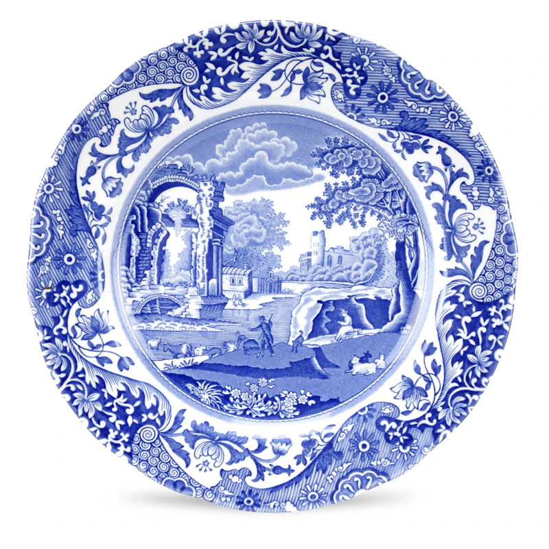 Blue Italian Plate, 19 cm from Spode | RoyalDesign