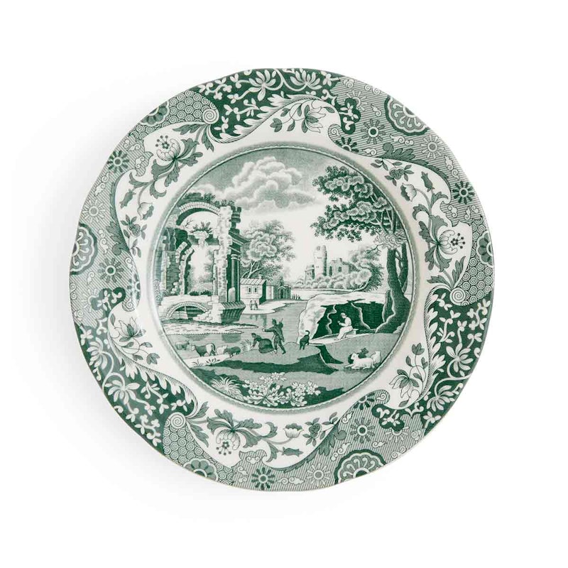 Heritage Green Italian Side Plate 15 cm, Green