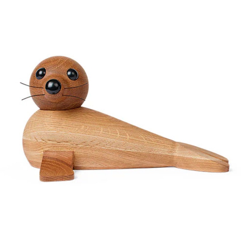 Anaana Wooden Figurine Seal