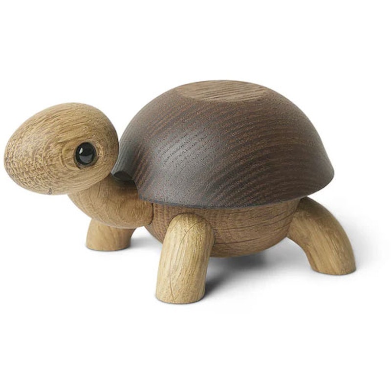 Speedy Wooden Figurine Turtle