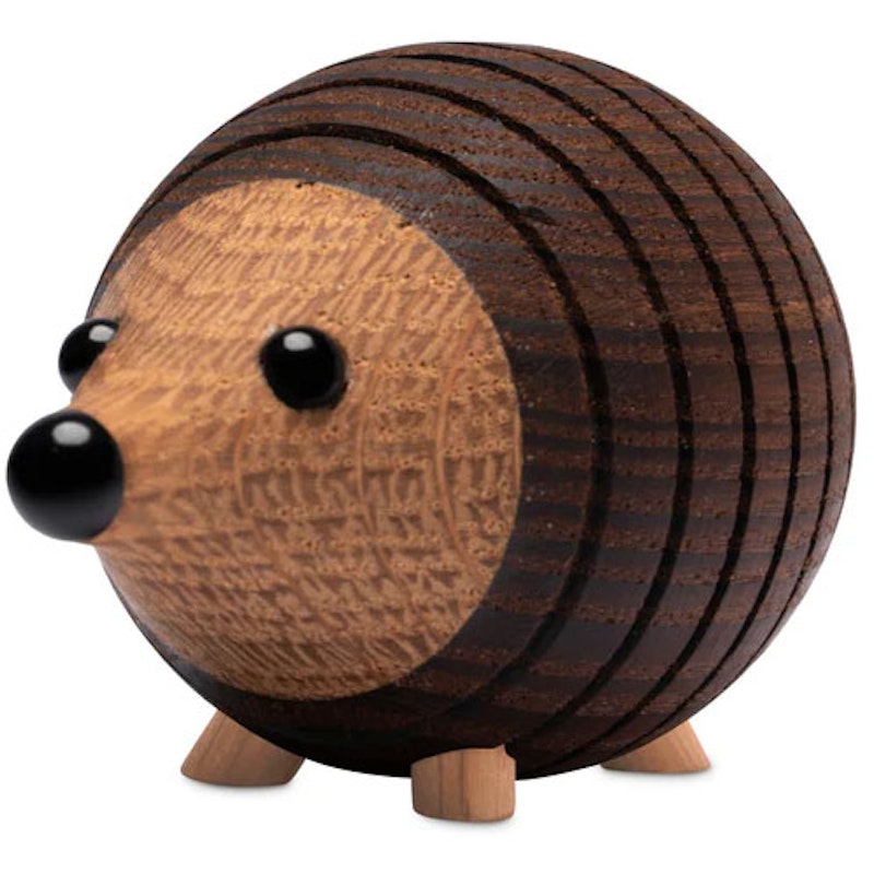 Stick Wooden Figurine Hedgehog