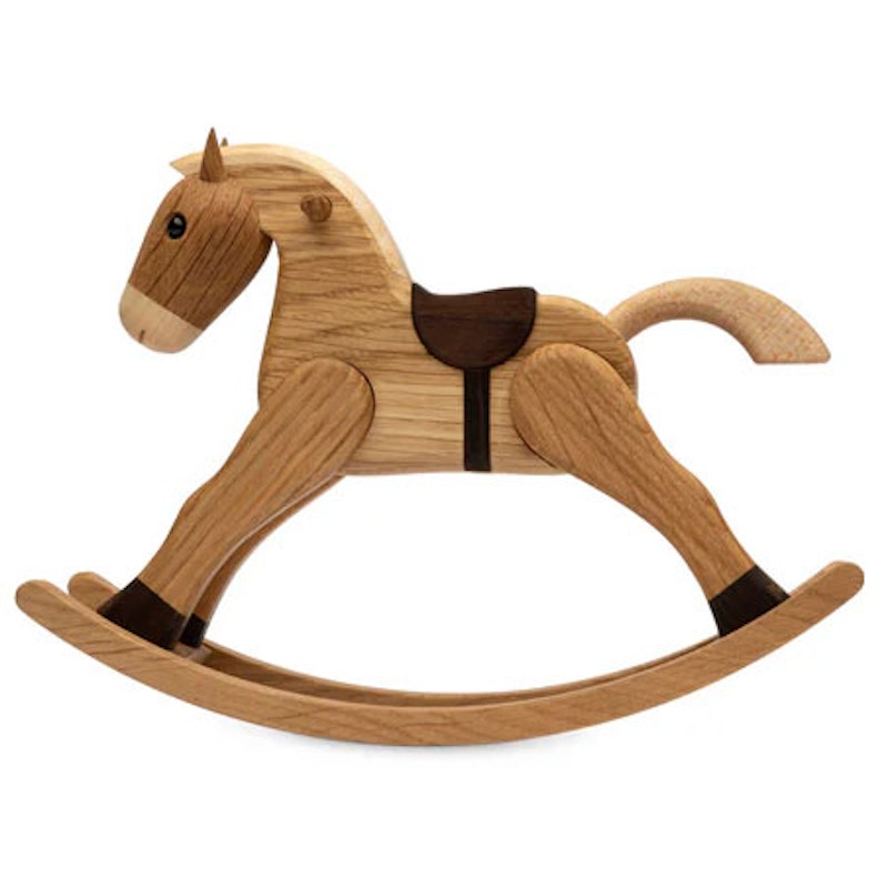 The Rocking Horse Wooden Figurine