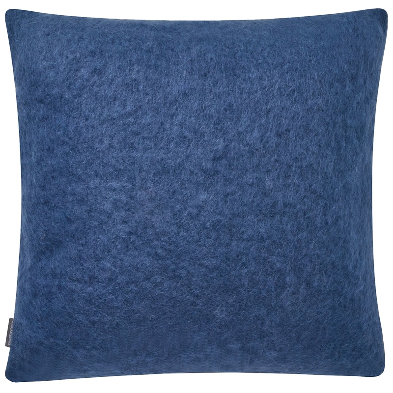 Mohair Cushion Cover 50x50 cm, Denim Dark Blue