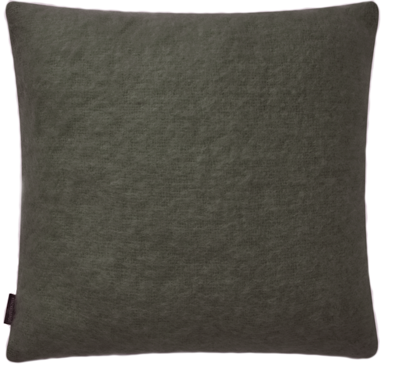Mohair Cushion Cover 50x50 cm, Green Marble