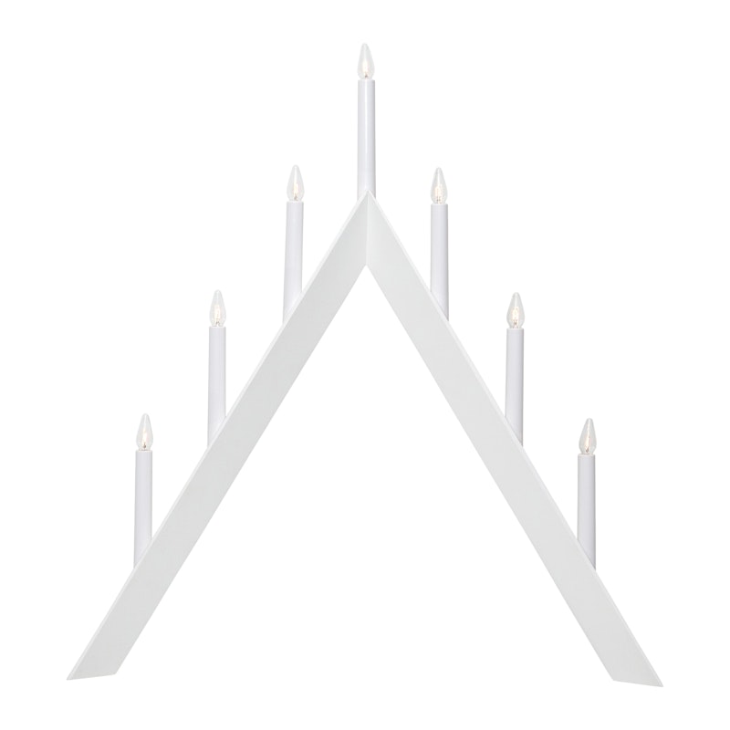 Arrow Candlestick, White