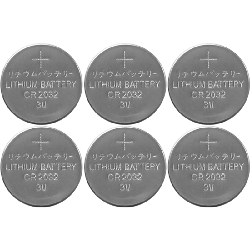 CR2032 Batteries, 6-pack