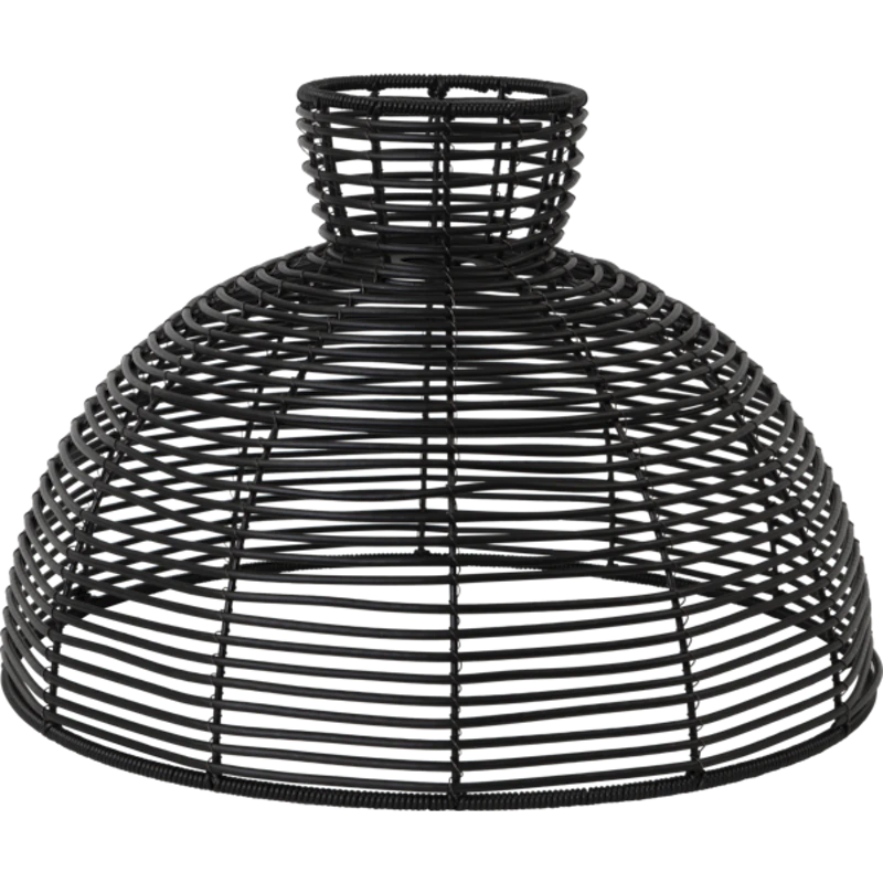 Runde Lampshade Black, 320 mm