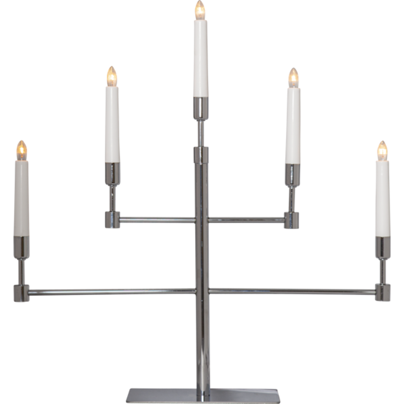 Vide Candlestick, Chrome