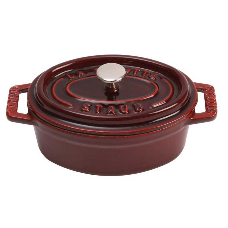 Oval Casserole in Cast Iron 4,2 L, Grenade Red