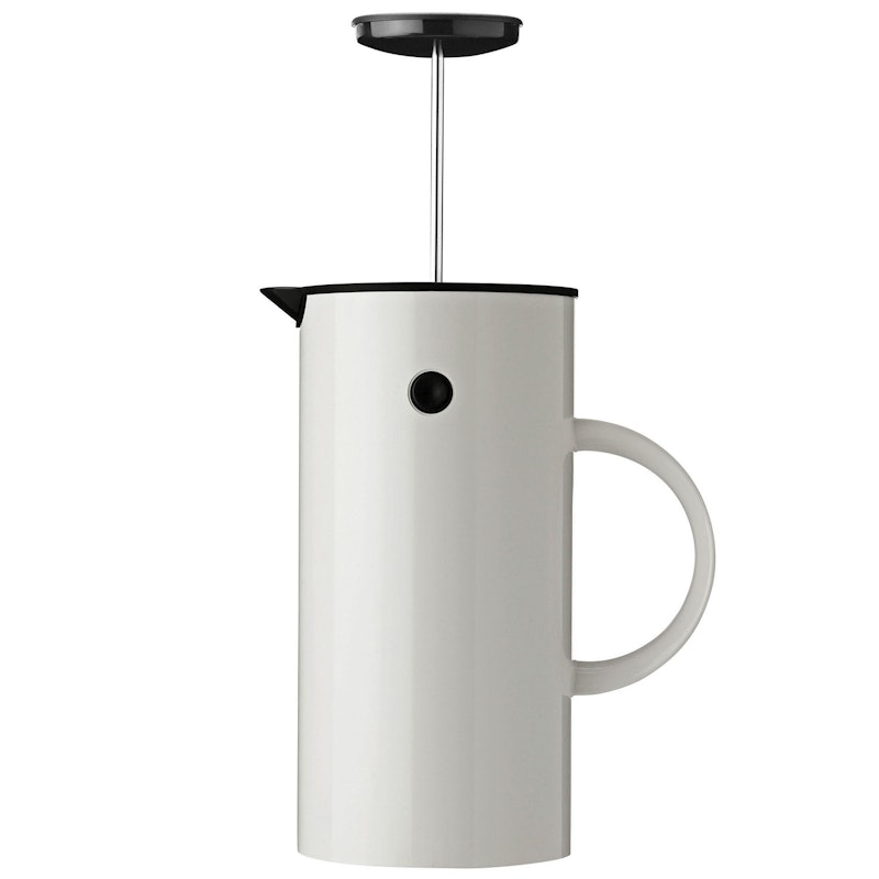 EM Classic Press Coffee Maker 1 L, White