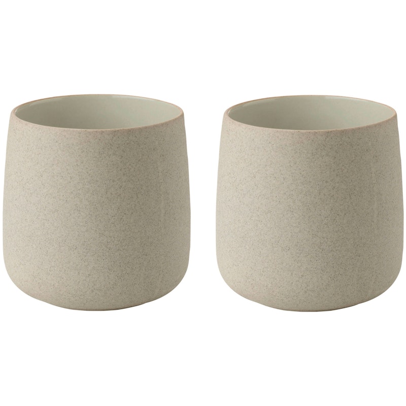 Emma Mug 22 cl 2-pack, Grey