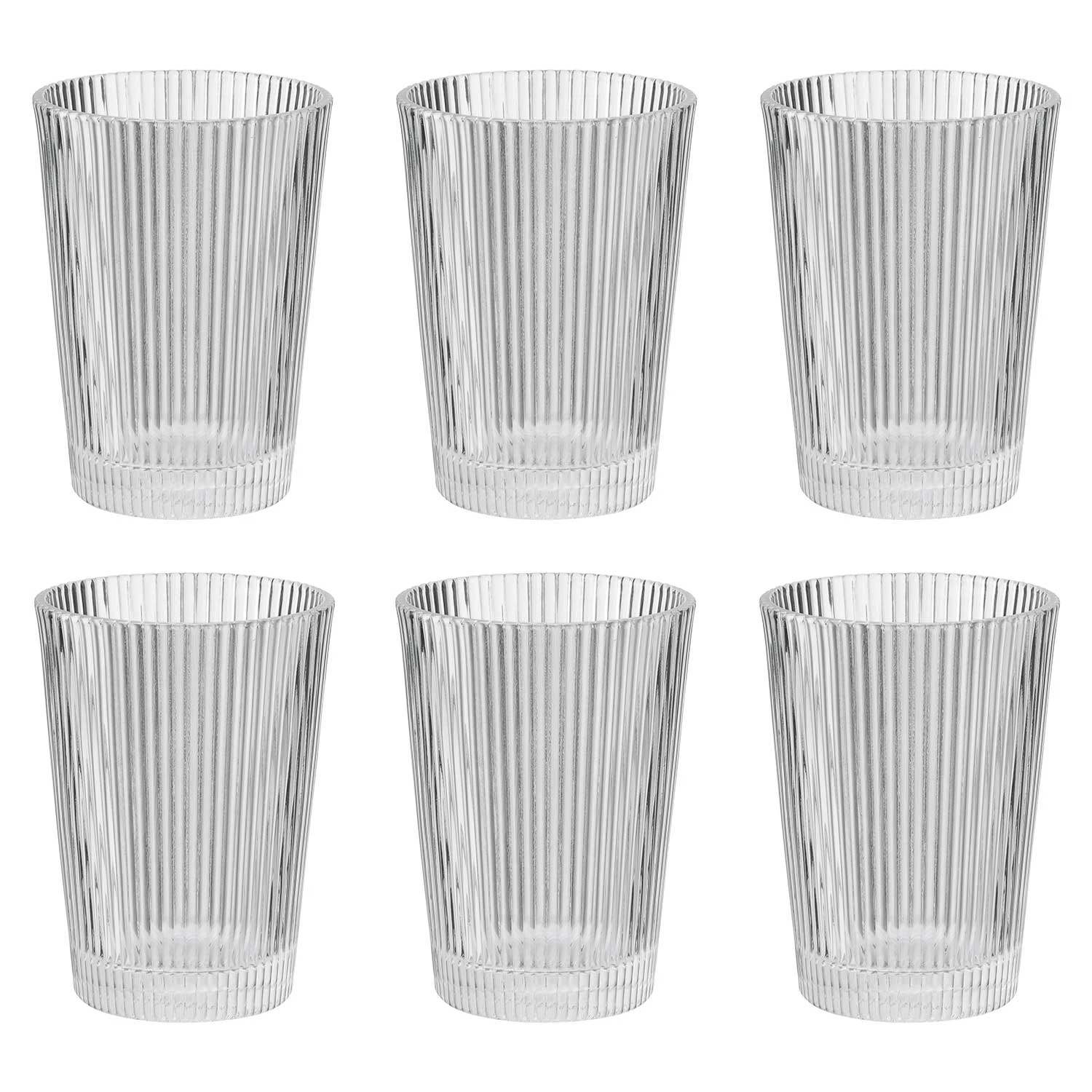 Pilastro Drinking Glass 24 cl, 6 Pcs from Stelton | RoyalDesign